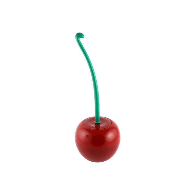 Cute Toilet Brush With Case Red Cherry