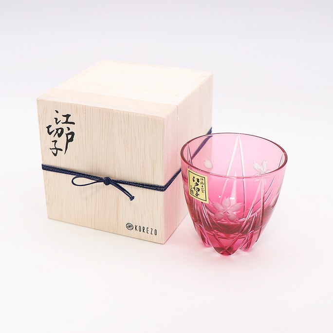 Sake Glass Original Sakura Flower 2.54fl-oz