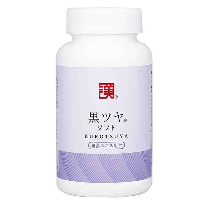[일본에서 온 다이렉트 메일] 일본 KUROTSUYA Black Hair Spirit 모발에 영양을 공급하고 유지합니다 검은 머리 건강과 미용 180캡슐
