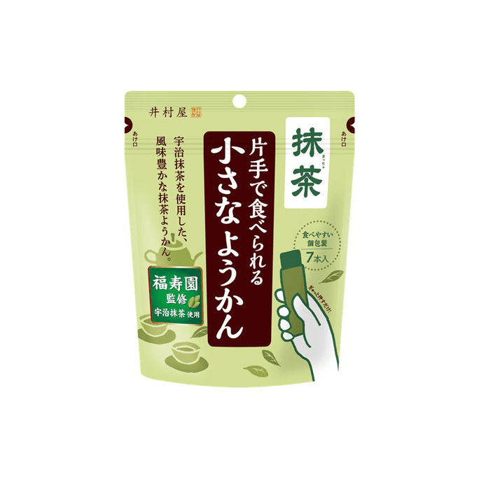 【日本直邮】井村屋 小羊羹 抹茶 98g