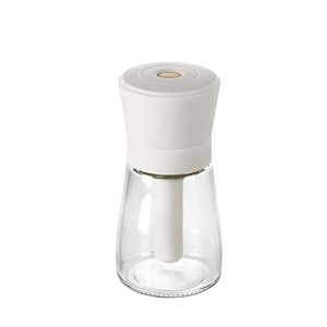 Quantitative Salt Shaker Transparent Glass Seasoning Shaker Sealed Moisture-proof