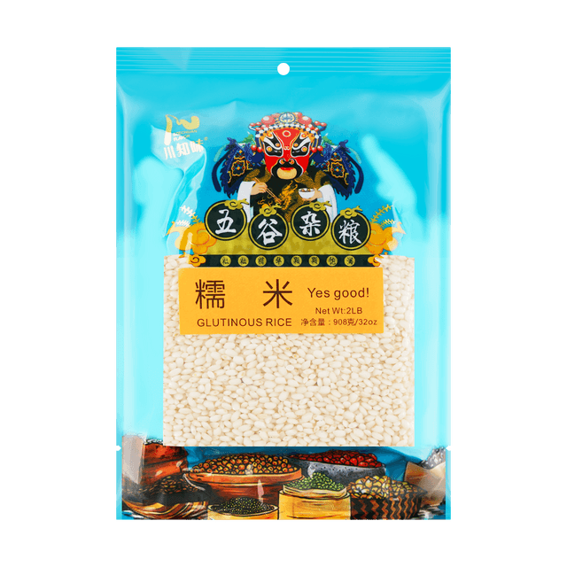 SZECHUAN FLAVOR もち米、32オンス、おかゆやスープ用、雑穀 - Yami