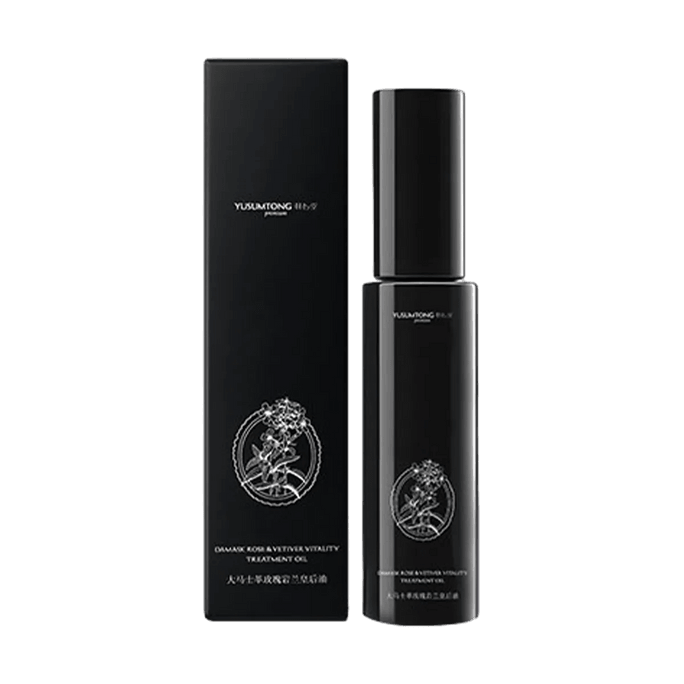 다마스크 로즈 & 베티버 바이탈리티 트리트먼트 오일, 28ml