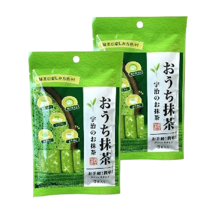 日本 上辻園 京都 宇治抹茶 粉末棒 2g*5/袋*2袋