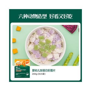 Protein cartoon one-sided baby noodles 200g (25g * 8 bags)