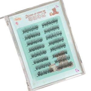 Mengjie Shangpin's clear and transparent ace glue-free Korean U-shaped girl group false eyelashes *1 piece