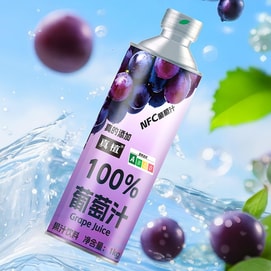 真植 100%葡萄汁 1kg【配料乾淨0添加劑】【NFC果汁添加】