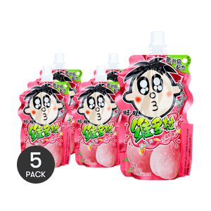 복숭아맛 젤리 음료 150g *5【5팩】