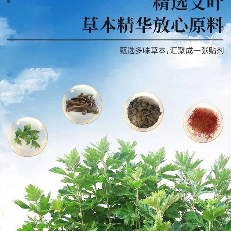 【中國直郵】 美國 仲寶堂 艾灸貼關節貼頸椎貼腰椎貼膝蓋貼自發性熱護頸護膝 艾草肩頸貼 12貼/盒 3
