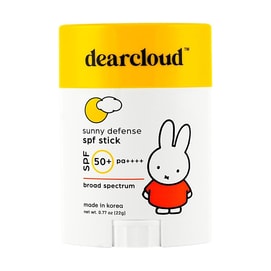 韩国DEAR CLOUD 阳光防护防晒棒 22g SPF50+ / PA++++ 积雪草尿囊素透明质酸 淡纹光滑 补水保湿 缓解黑斑 纯素 【Miffy米菲联名限定版】