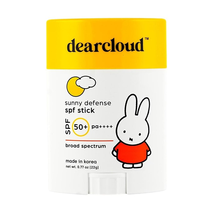Sunny Defense SPF Stick, SPF50+ / PA++++, 0.77oz. - Cica + Allantoin + Hyaluronic Acid【Miffy Limited Edition】 
