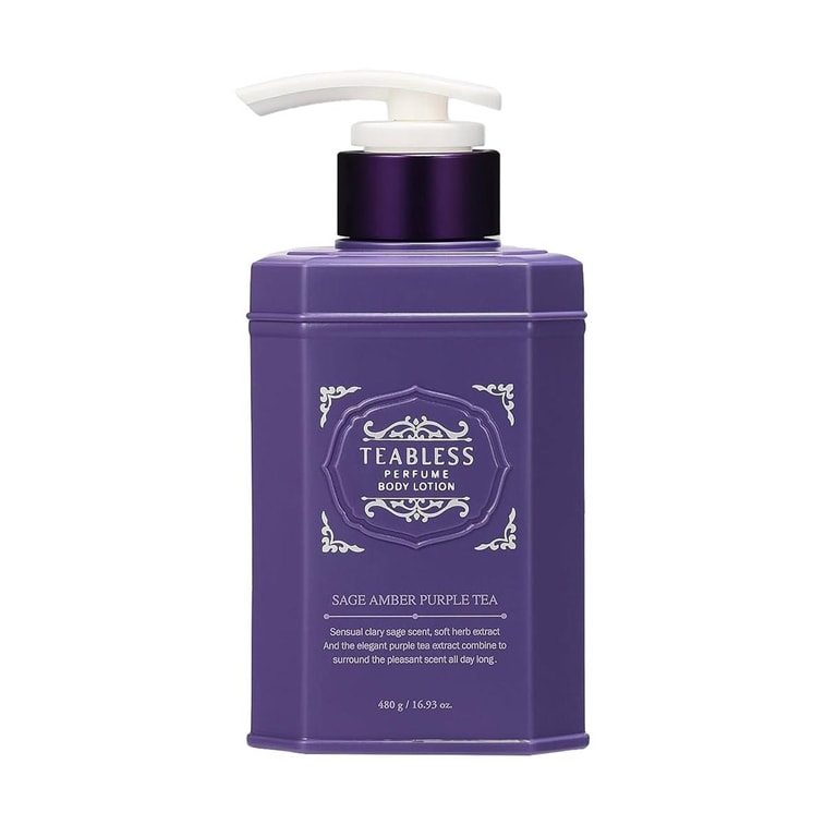 Perfume Body Lotion Sage Amber Purple Tea, 16.93 oz 4
