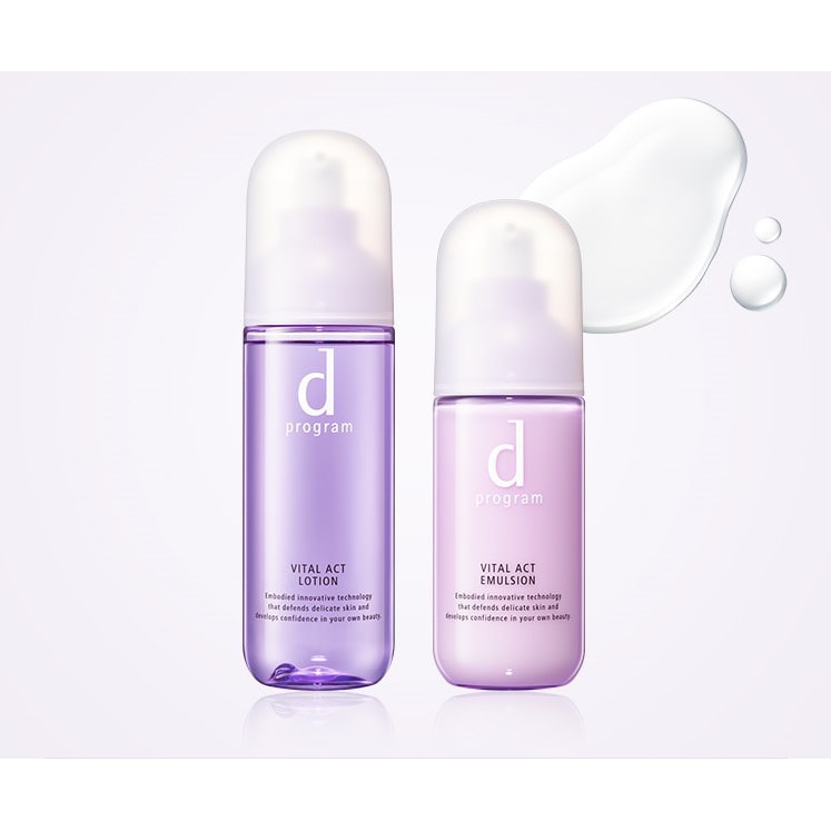 d program Vital Act Lotion(125mL)+Emulsion(100mL) - Yami.com