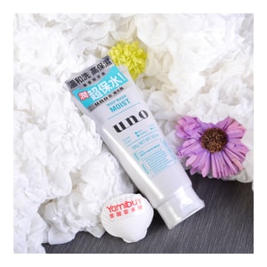 Whip Wash Moist Men's Face Wash Cleanser 130g