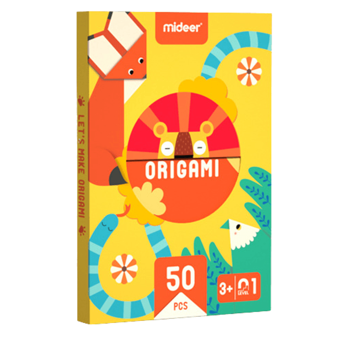 New handmade origami cut first order - origami - 50 sheets - 3 years old educational children's toys