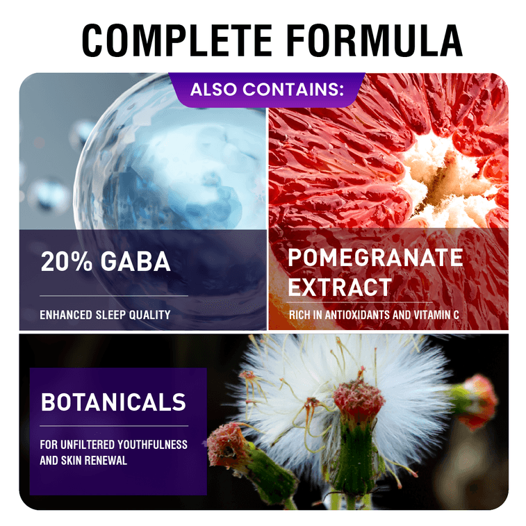 Super Collagen+6000+GABA Night Drink 50ml x 8pouches Taiwan’s No.1 Best-Selling Beauty Collagen 7