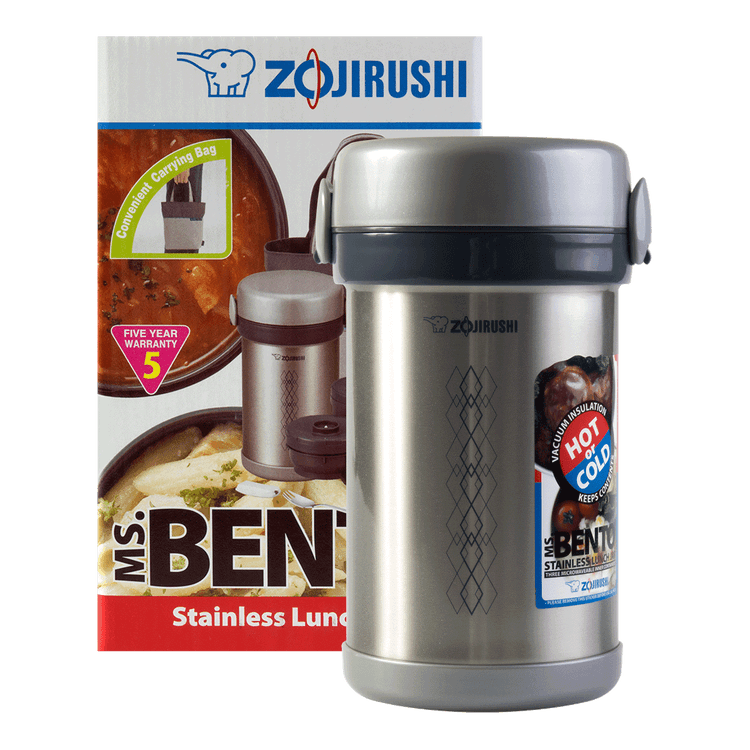 Zojirushi Mr. Bento Stainless Lunch Jar Stainless