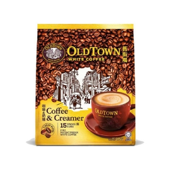 White Coffee And Creamer 2 in 1 375g