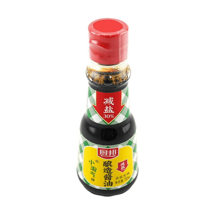 厨邦 小淘气酿造酱油 150ml【炒菜提鲜淡盐生抽】【减盐30%】 4