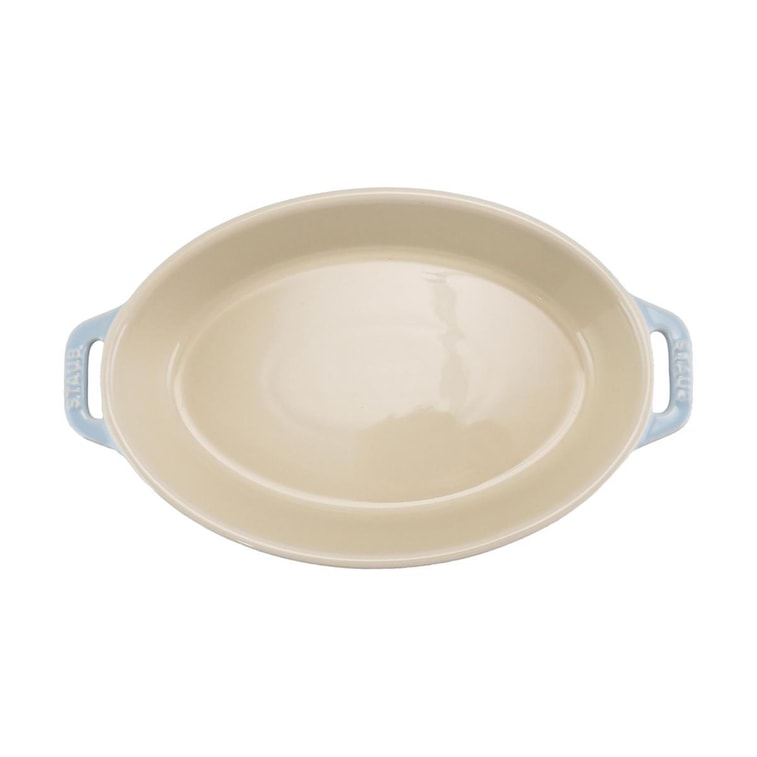 세라믹 베이킹 접시 세트, 마카롱 색상, 4종 세트/라이트 블루 8