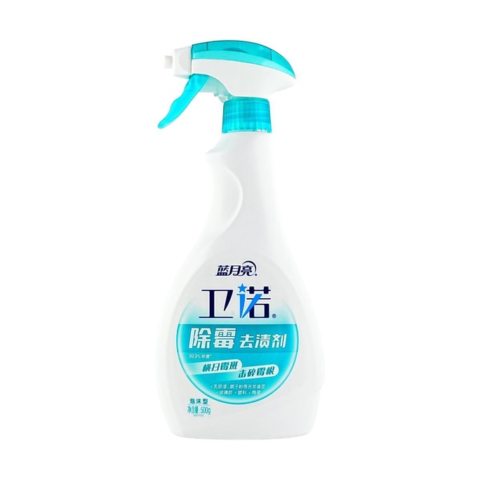 웨이누오 욕실 곰팡이 및 얼룩 제거제, 세정제, 폼 타입, 500g