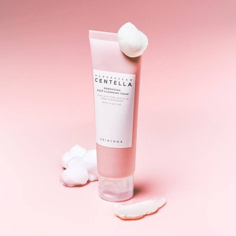 韓國SKIN1004理膚天使 馬達加斯加積雪草 喜馬拉雅粉鹽深層毛孔淨化洗面乳 125ml 溫和去角質卸妝 細緻光滑 舒緩鎮靜 8