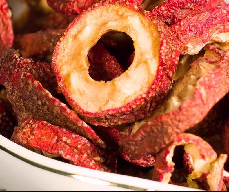 北京同仁堂 山楂干 150g【健脾胃 促消化】泡水特级干山楂片 中药材正宗无添加 无核肉厚消食解腻 降脂降压促进代谢 新老包装随机发货