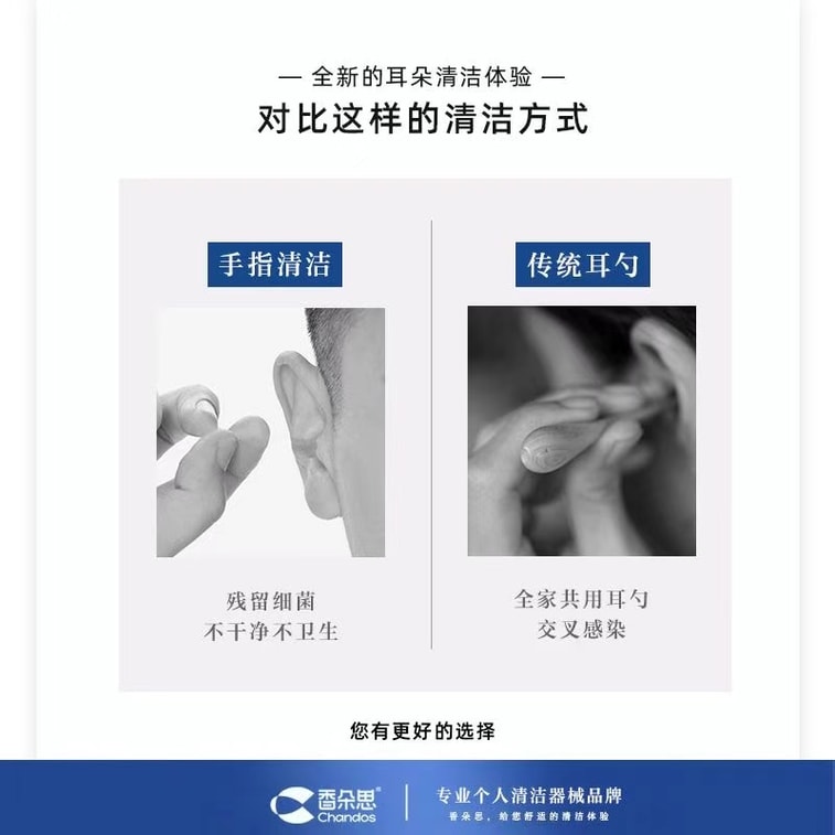  海藍星 挖耳匙棉棒 100支 棉花棒 8