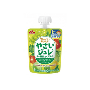 【日本直送】森永乳業 おいしいフルーツ＆野菜ゼリー 70g フルーツゼリー お子様向け おやつ
