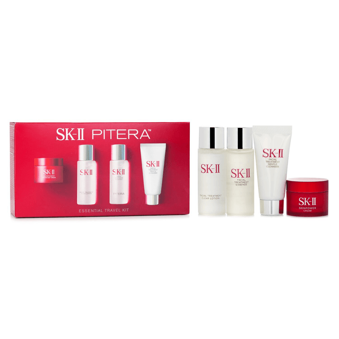 [香港直邮] 日本 SK-II SK2 皇牌保湿护肤旅行套装: 4pcs