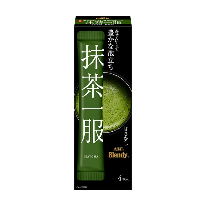 【日本直郵】AGF Blendy 宇治抹茶粉 7.5g*4條