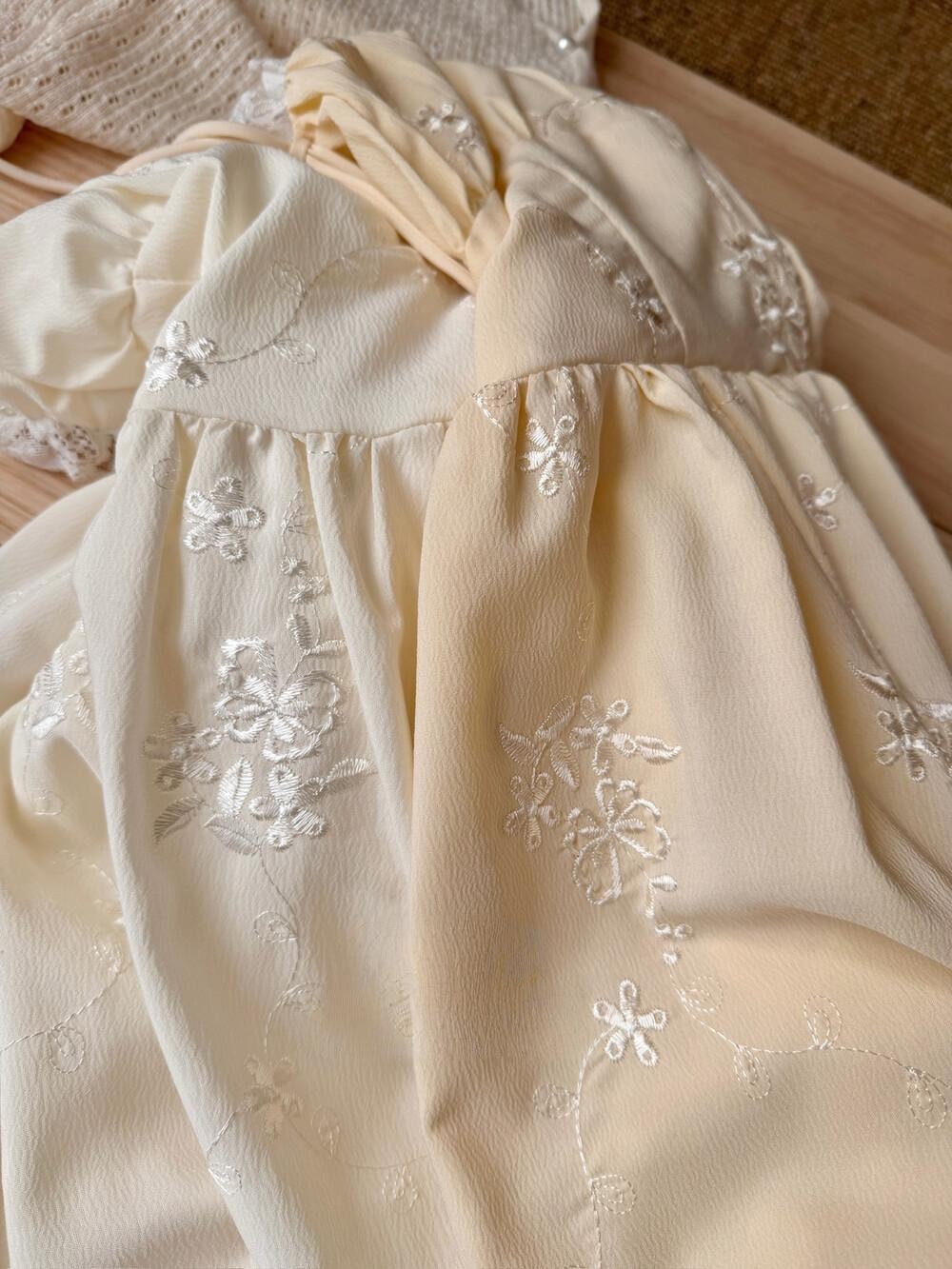 【加拿大直邮】 加拿大 SCENARIO 奶油花园少女蕾丝长裙 S-M码 黄色 米黄色 M