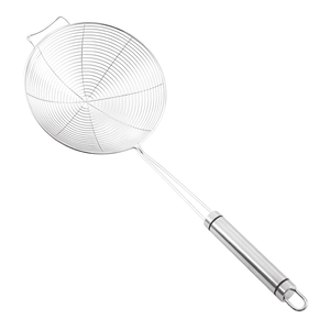  FaSoLa Life 304不銹鋼漏勺 16*40cm 一個 油炸過濾網 撈麵勺