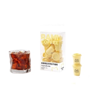 Cold Brew Freeze-Dried Black Coffee Ethiopian Specialty Instant Coffee (No Added Sugar) SOE Yirgacheffe Flavored American Style 2g*12 servings