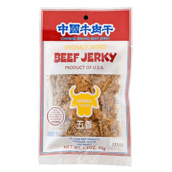 Chinese Style Beef Jerky 1.5Oz(Made In U.S.A)  Five Spice