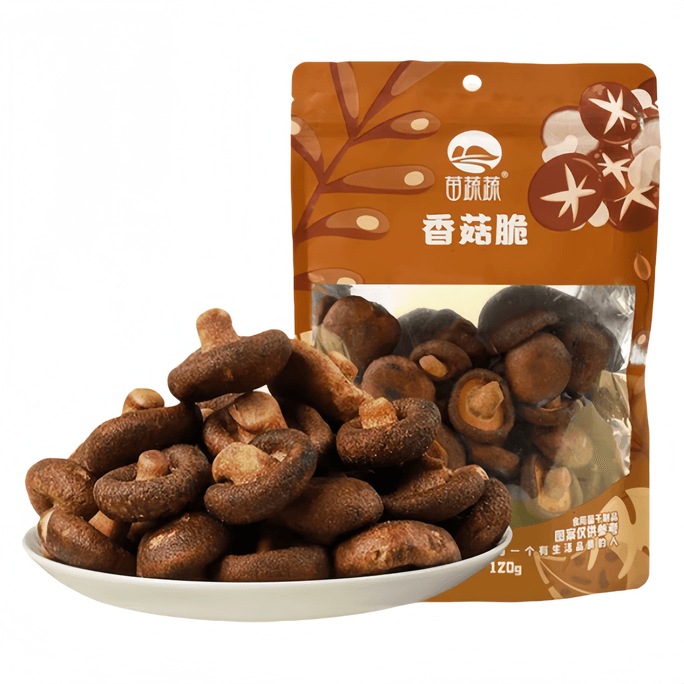 【中國直效郵件】 苗蔬果 香菇脆120g*1袋