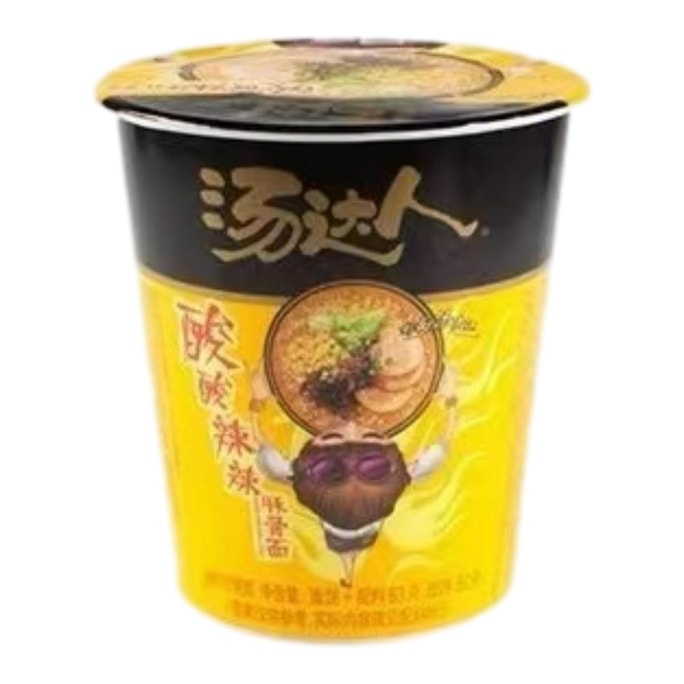 【中国直送】統一頓田連・酢豚骨麺 145g 1樽