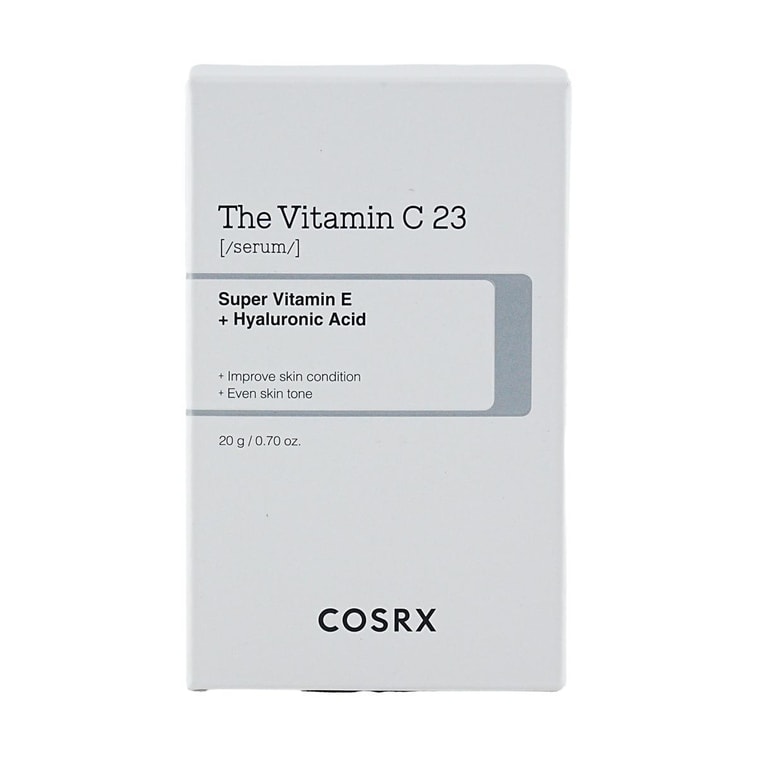 韓國COSRX珂絲艾絲 維他命C23精華液 強效VC 保濕提亮 改善暗沉 抗氧化抗老 20g 4