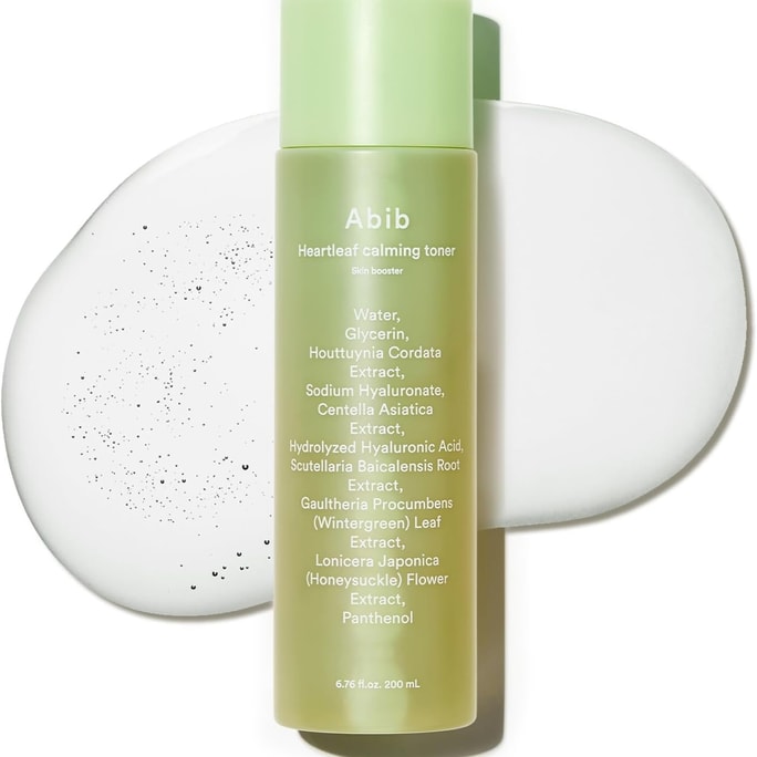 【美国直邮】韩国 Abib 阿彼芙 阿彼芙 阿比布心叶舒缓爽肤水200毫升