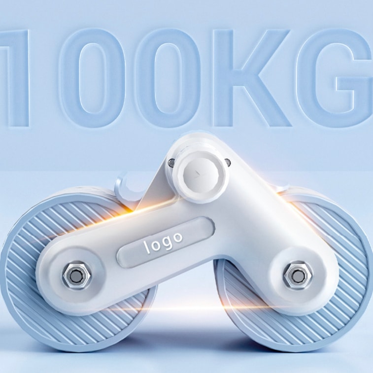 Abdominal Exercise Roller Elbow Support ABS Roller Wheel Home Exercise Equipment With Yoga Mat Reduce Color Random 7