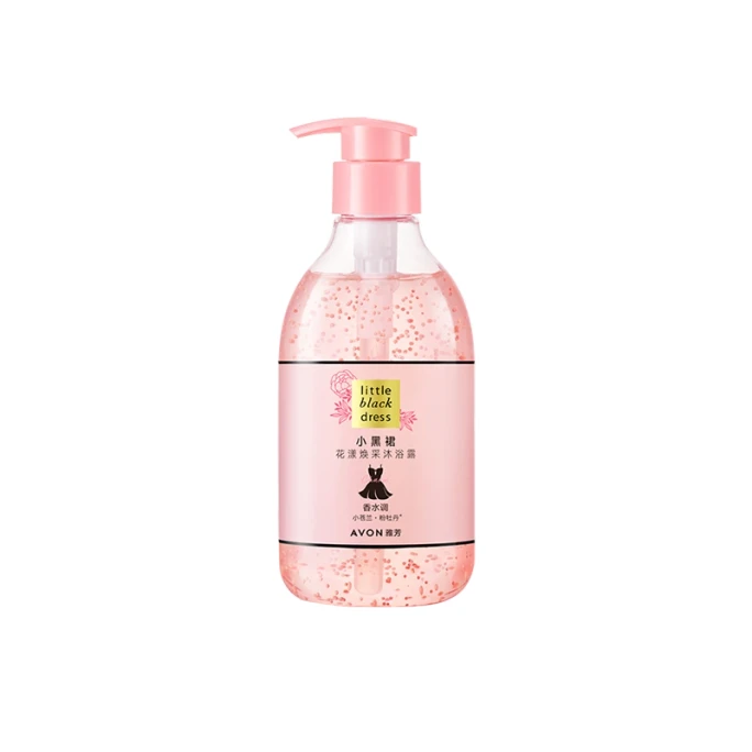Little Black Skirt Flower Radiance Shower Gel 400ml Niacinamide Moisturizing Bath For Glowing Skin