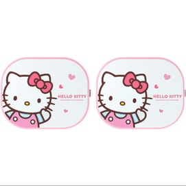Car Curtain Sunshade Net Thermal Insulation Curtain-Hello Kitty 1Pair
