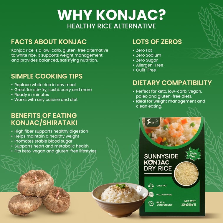 Healthy Dried Konjac Noodles - natural low-calorie gluten-free zero sugar and high-fiber substitute for noodles 170g 5