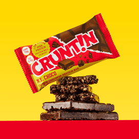 韩国CRUNTIN 纽约巧克力蛋白棒 48.5g【低糖高蛋白能量棒】【超强饱腹感代餐】【Olive Young人气热销】