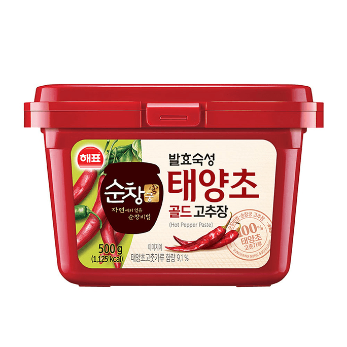 韩国HAEPYO海派 Sunchanggung 红辣椒酱 500g