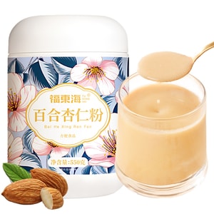 Lily Almond Powder Yam Poria Lotus Seed 0 Additive Brewing Drink Meal Replacement 550g