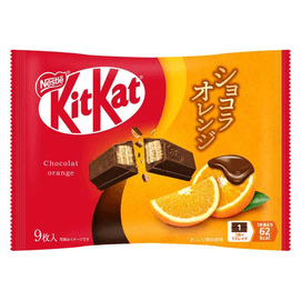 【日本直邮】雀巢日本 KitKat 巧克力橙子味 9 块