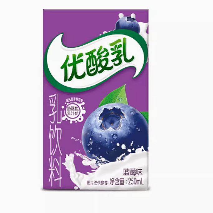 [Direct Mail across the United States] Yiliyou Yoghurt Blueberry Flavor 250ml