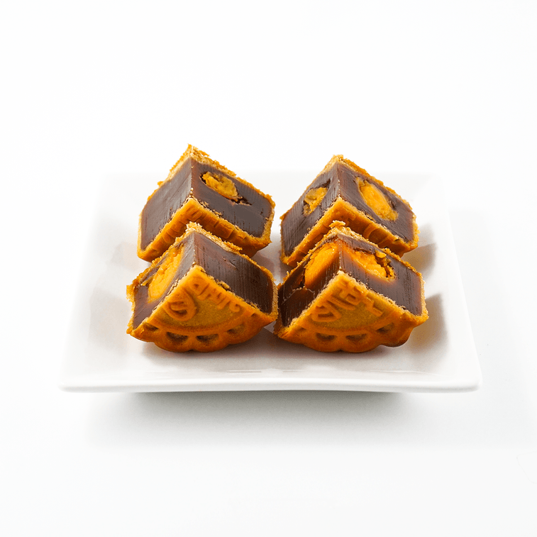 香港 ダブルヨーク ロータス シード ペースト 月餅 ギフト ボックス - 4 個、24.7 オンス 9