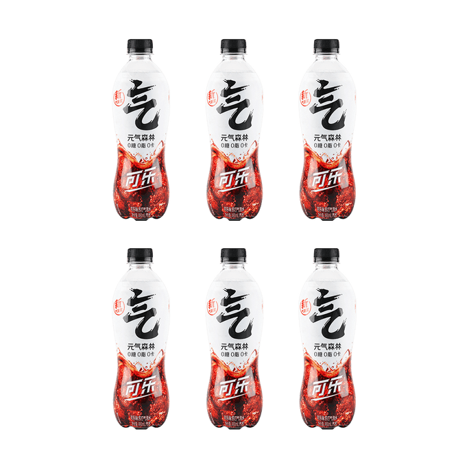 【Value Pack】Sparkling Water, 0 Sugar 0 Calories,Coke Flavor, 16.23 fl oz*6